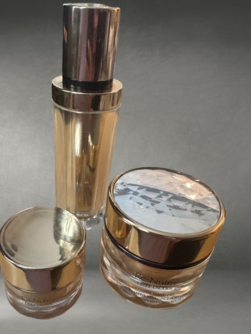 Estée Lauder Re-Nutriv  Ultimate Diamond Soft Cream and Serum, gift Travel Size